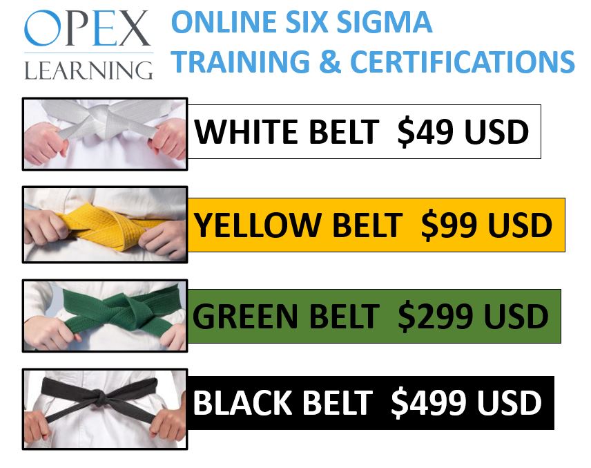 Affordable Six Sigma Training and Certification